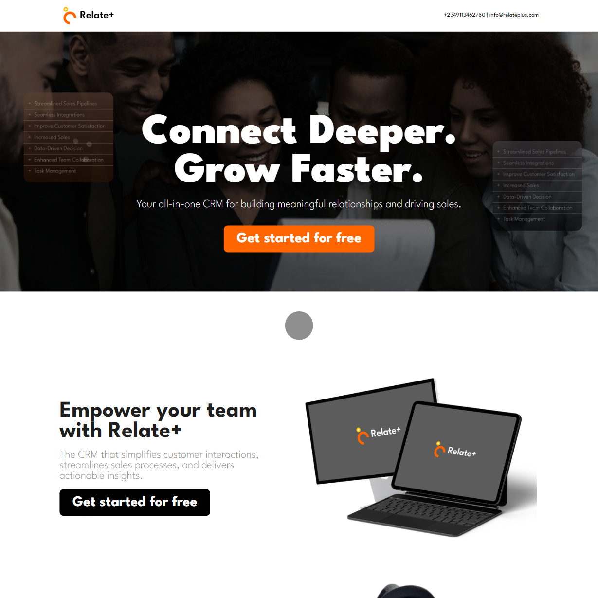 Relate+ CRM image